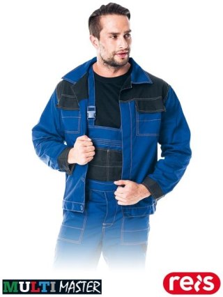 BLUZA OCHRONNA - 3XL - NIEBIESKO-CZARNY