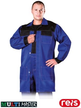 FARTUCH OCHRONNY - 3XL - NIEBIESKO-CZARNY