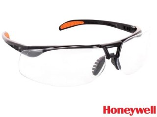 OKULARY OCHRONNE - uni - TRANSPARENTNO-CZARNY
