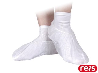 SKARPETKI JEDNORAZOWE - 13X32 - BIAŁY