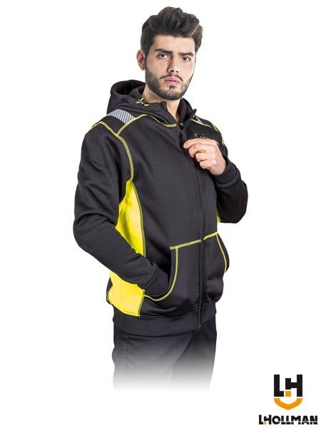 BLUZA OCHRONNA - 2XL - CZARNO-ŻÓŁTY