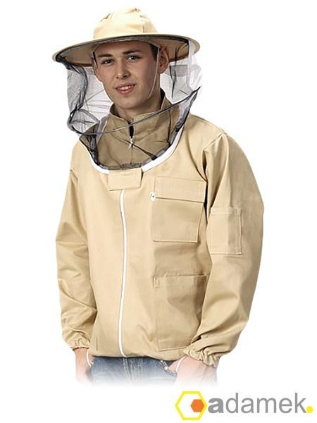 BLUZA PSZCZELARSKA - S - BEŻOWY