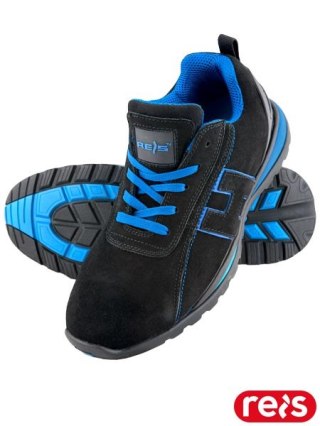 BUTY BEZPIECZNE - 36 - CZARNO-NIEBIESKI