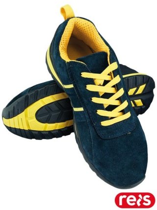 BUTY BEZPIECZNE - 48 - GRANATOWO-ŻÓŁTY
