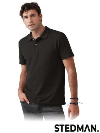 POLO MĘSKIE - 2XL - CZARNY