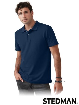 POLO MĘSKIE - 3XL - GRANATOWY