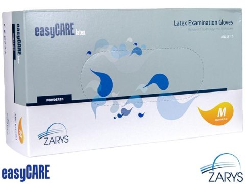 RĘKAWICE LATEKSOWE 8% VAT - XL - LATEX DIAGNOSTYCZNE PUDROWANE KREMOWE