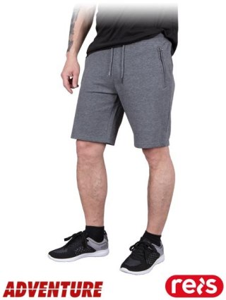 SPODNIE OCHRONNE DO PASA - KRÓTKIE - 2XL - CIEMNOSZARY