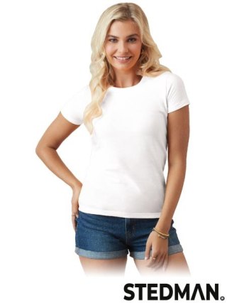 T-SHIRT DAMSKI - S - BIAŁY