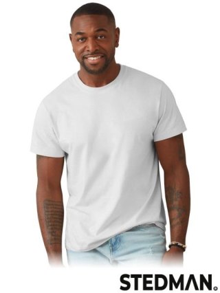 T-SHIRT MĘSKI - S - BIAŁY