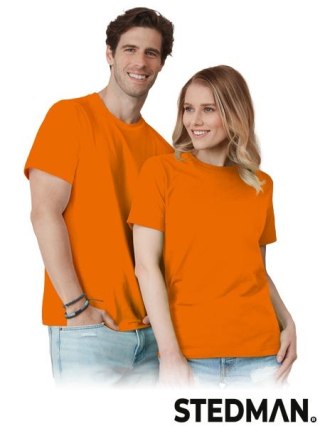 T-SHIRT - S - POMARAŃCZOWY
