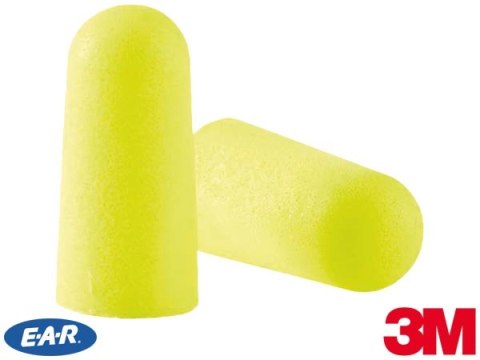 WKŁADKI PRZECIWHAŁASOWE EARSOFT, ZATYCZKI NEONOWE, 1000SZT