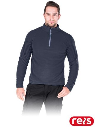 BLUZA Z POLARU OCHRONNA - 2XL - GRANATOWY
