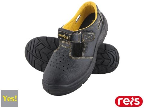 BUTY BEZPIECZNE - 36 - CZARNO-ŻÓŁTY