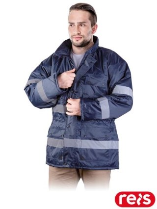 KURTKA OCHRONNA OCIEPLANA - 3XL - GRANATOWY