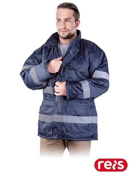 KURTKA OCHRONNA OCIEPLANA - 3XL - GRANATOWY