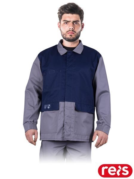 BLUZA OCHRONNA - XL - SZARO-GRANATOWY