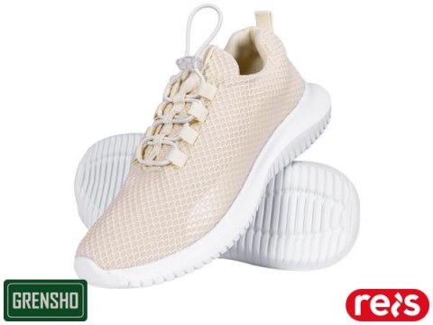 BUTY SPORTOWE - 36 - BEŻOWY