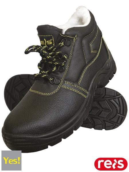 BUTY BEZPIECZNE - 37 - CZARNO-ŻÓŁTY