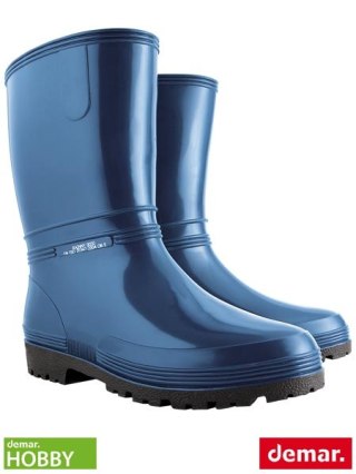 BUTY Z PCV - 36-37 - GRANATOWY