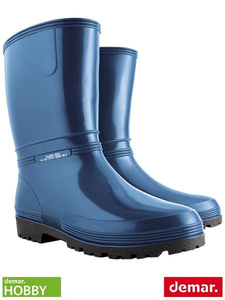 BUTY Z PCV - 36-37 - GRANATOWY