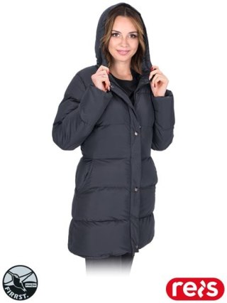 KURTKA OCHRONNA OCIEPLANA - 2XL - CZARNY