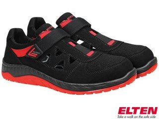 BUTY BEZPIECZNE - 42 - CZARNO-CZERWONY