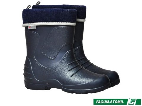 BUTY Z TWORZYWA EVA - 24-25 - GRANATOWY
