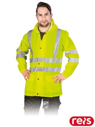 KURTKA OCHRONNA PRZECIWDESZCZOWA - 3XL - ŻÓŁTY