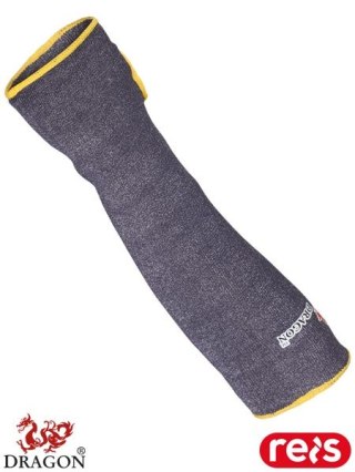 ZARĘKAWEK OCHRONNY - 36 cm - MELANŻ NIEBIESKO-BIAŁO-SZARY