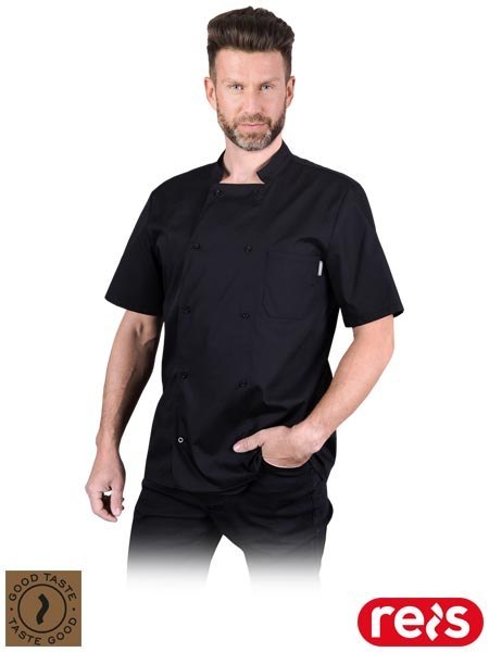 BLUZA KUCHARSKA - L - CZARNY