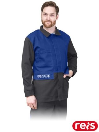 BLUZA OCHRONNA - L - SZARO-NIEBIESKI