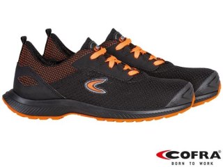 BUTY BEZPIECZNE - 37 - CZARNO-POMARAŃCZOWY