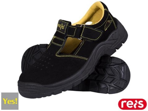 BUTY BEZPIECZNE - 37 - CZARNO-ŻÓŁTY