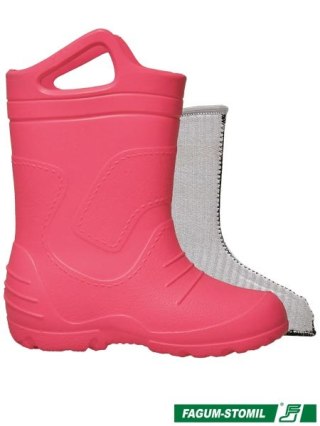 BUTY Z TWORZYWA EVA - 20-21 - RÓŻOWY