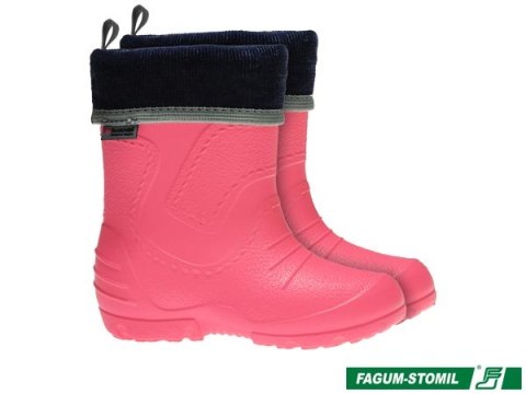 BUTY Z TWORZYWA EVA - 32-33 - RÓŻOWY