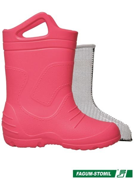 BUTY Z TWORZYWA EVA - 32-33 - RÓŻOWY