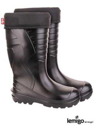 BUTY Z TWORZYWA EVA - 43 - CZARNY