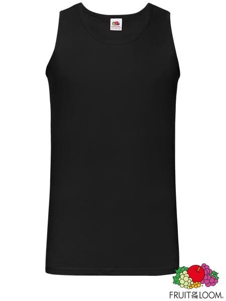 T-SHIRT MĘSKI BEZ RĘKAWÓW - M - CZARNY