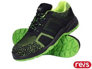 BUTY BEZPIECZNE - 36 - CZARNO-SELEDYNOWY