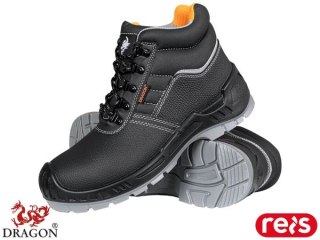BUTY BEZPIECZNE - 40 - CZARNO-POMARAŃCZOWY