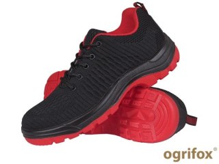 BUTY BEZPIECZNE OX.01.202 FLY-P-SB - 45 - CZARNO-CZERWONY