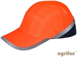 PRZEMYSŁOWY HEŁM LEKKI OX.03.215 BUMPER- - 55-66 - POMARAŃCZOWY