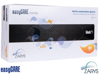 RĘKAWICE NITRYLOWE 8% VAT - M - NITEASY BEZPUDROWE CZARNE
