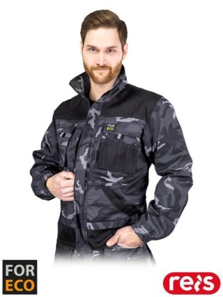 BLUZA OCHRONNA - 2XL - MORO-CZARNY