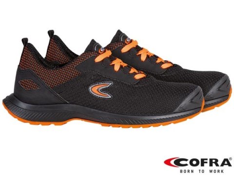 BUTY BEZPIECZNE - 42 - CZARNO-POMARAŃCZOWY