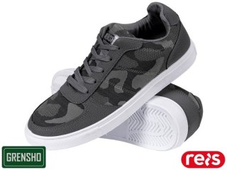 BUTY SPORTOWE - 36 - MORO-SZARY