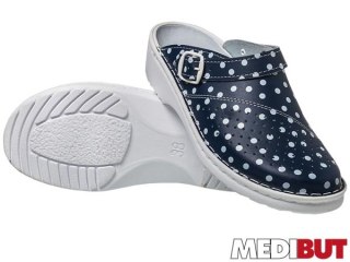 BUTY ZAWODOWE - 42 - GRANATOWO-BIAŁY