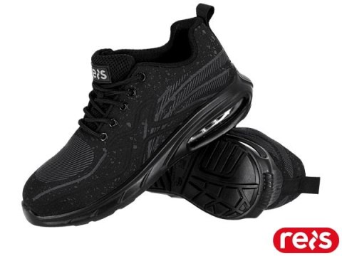 BUTY BEZPIECZNE - 39 - CZARNO-CZARNY