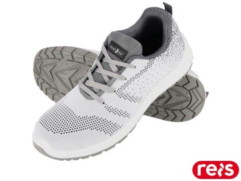 BUTY BEZPIECZNE - 36 - BIAŁO-SZARY